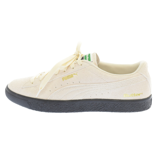 PUMA プーマ ×BUTTER GOODS Suede VTG HS バターグッズ スウェードローカットスニーカー ウィスパーホワイト/プーマブラック 384360-02