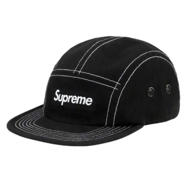 Supreme Field Camp Cap BLK モーガン蔵人着用 キャップ 帽子 メンズ