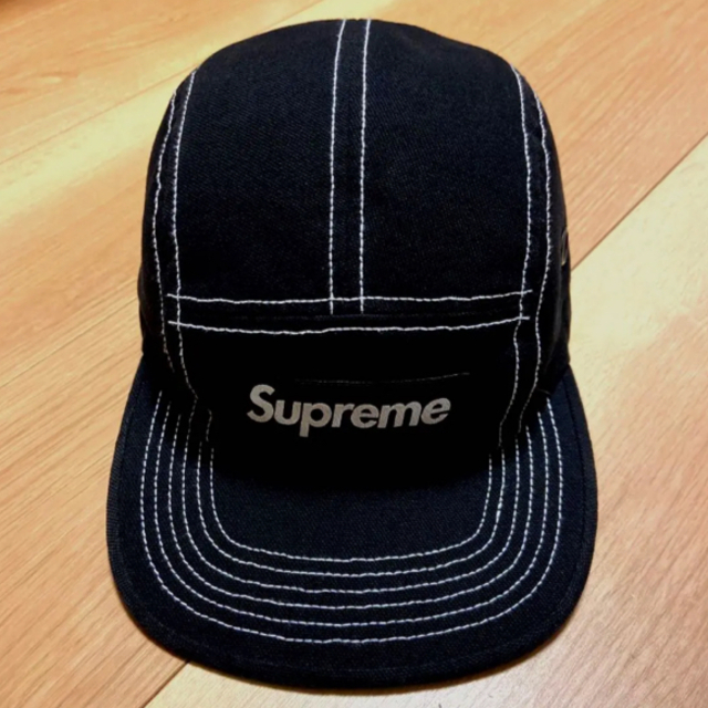 希少品！Supreme Field Camp Cap BLK モーガン蔵人着用 opal.bo