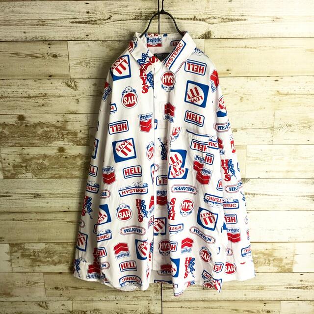 hystericglamour ヒステリックグラマー ヒスロゴ満載入り シャツ
