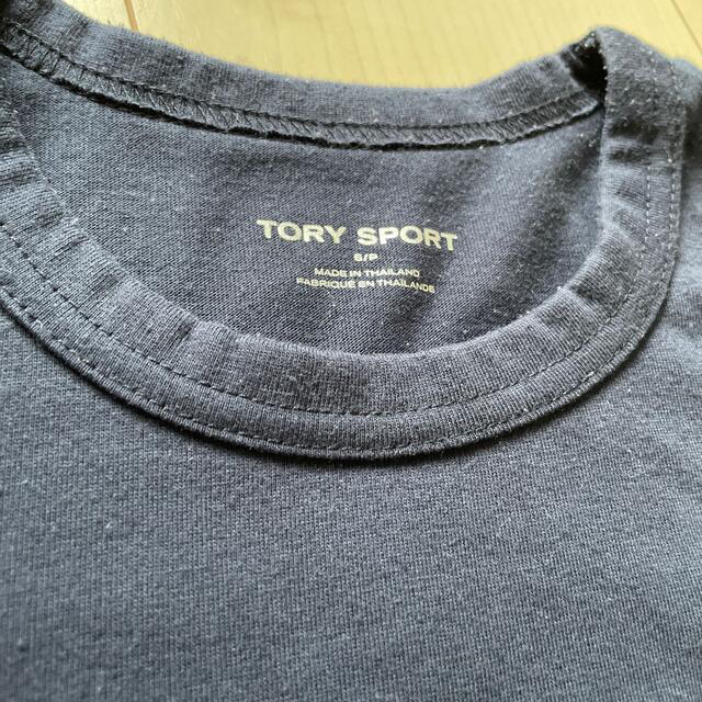 Tory Burch(トリーバーチ)のトリーバーチ　トリースポーツ　ネイビー　tシャツ  レディースのトップス(Tシャツ(半袖/袖なし))の商品写真