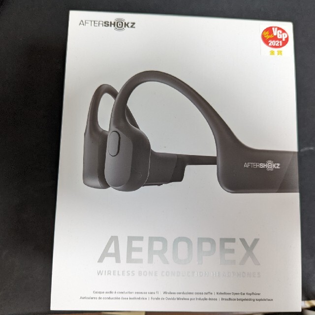 AFTERSHOKZ AEROPEX 骨伝導ヘッドホン　ブラック