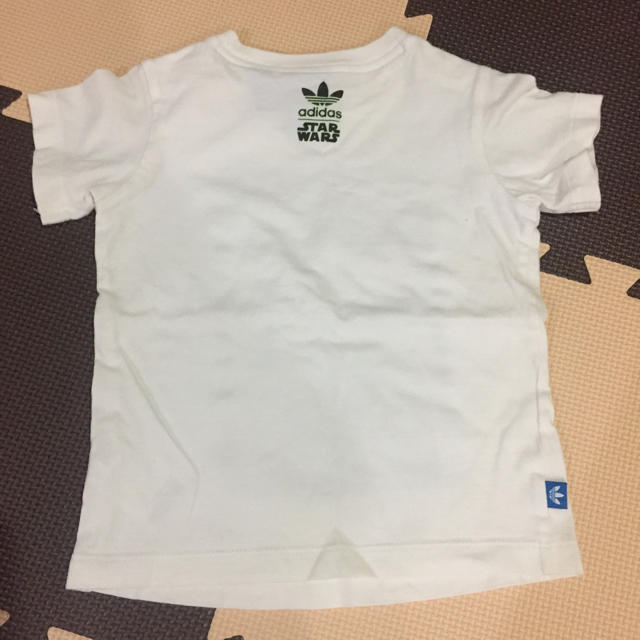 adidas(アディダス)の(まる様専用)adidas × STARWARS コラボTシャツ ヨーダ キッズ/ベビー/マタニティのベビー服(~85cm)(Ｔシャツ)の商品写真