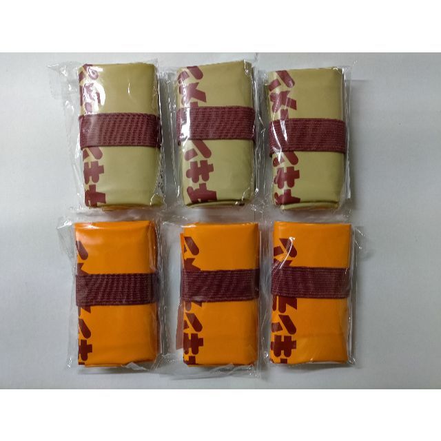 日清食品(ニッシンショクヒン)のチキンラーメン ひよこちゃん エコバッグ 6個《2種類×3個）セット レディースのバッグ(エコバッグ)の商品写真