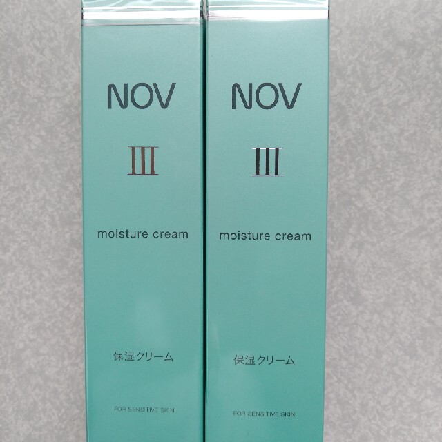 NOV ノブ Ⅲ モイスチュアクリーム 45g　2本セットコスメ美容