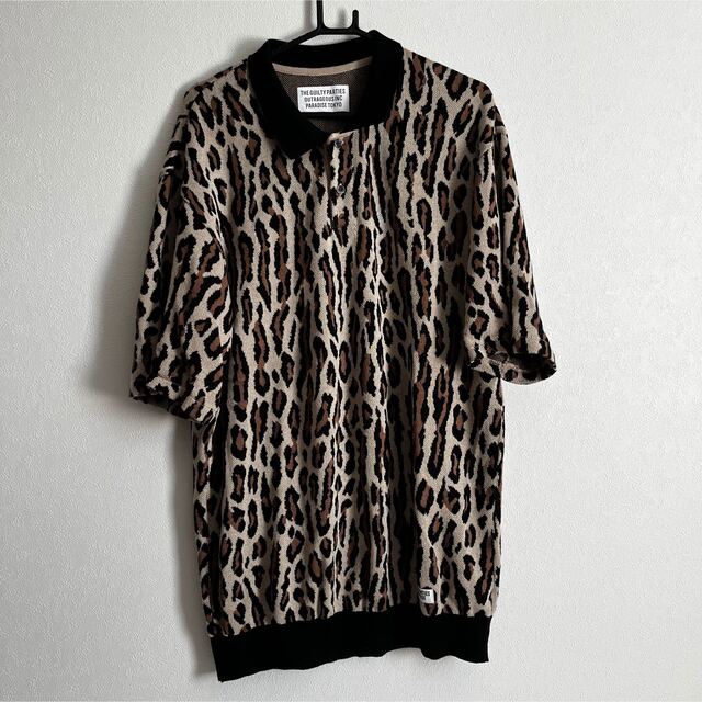 WACKO MARIA LEOPARD KNIT PORO SHIRT | www.jarussi.com.br