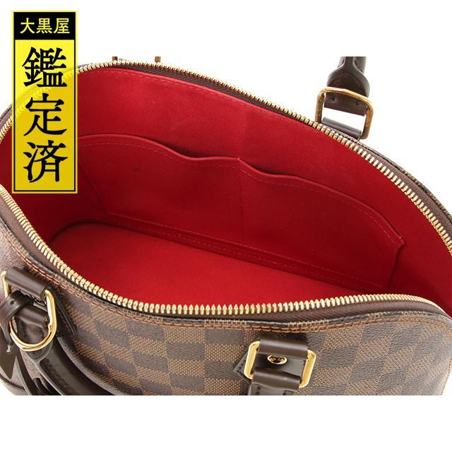 LOUIS VUITTON ルイ ヴィトン N アルマPM ダミエエベヌ ブラウン