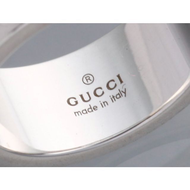 Gucci(グッチ)のS8328M グッチ Gマーク SV925 シルバー リング サイズ11位 レディースのアクセサリー(リング(指輪))の商品写真
