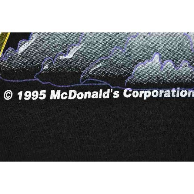 ＠美品 米国製 95s NASCAR マクドナルドチームＴシャツtt237