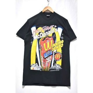 ＠美品 米国製 95s NASCAR マクドナルドチームＴシャツtt237