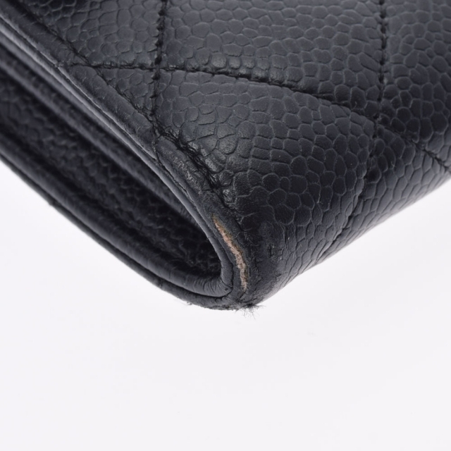 CHANEL(シャネル)のシャネル マトラッセ 長ファスナー財布  二つ折り財布 黒 レディースのファッション小物(財布)の商品写真