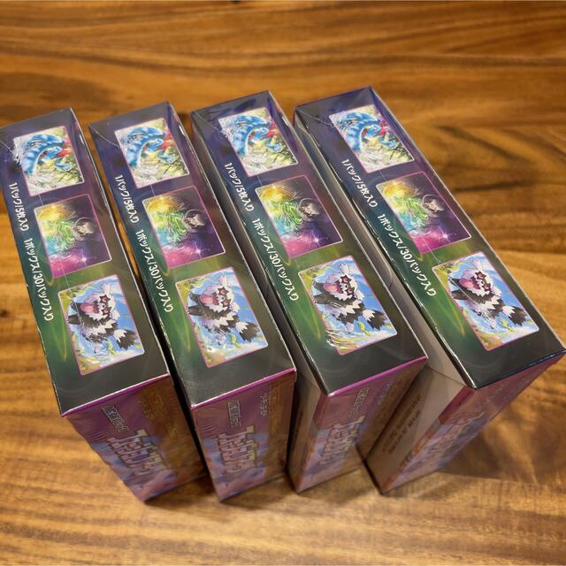 ポケモンカード　フュージョンアーツ　新品未開封　シュリンク付き　4BOX