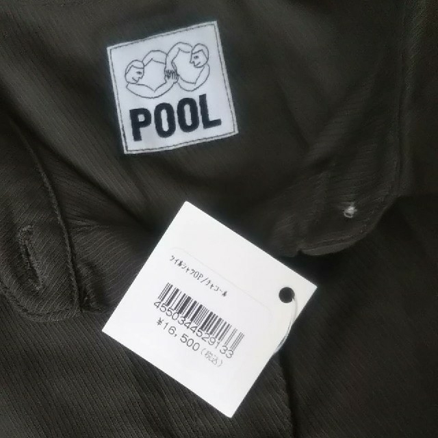 IDEE(イデー)の≪新品≫  POOL いろいろの服 コットンツイルシャツワンピース／チャコール レディースのワンピース(ロングワンピース/マキシワンピース)の商品写真