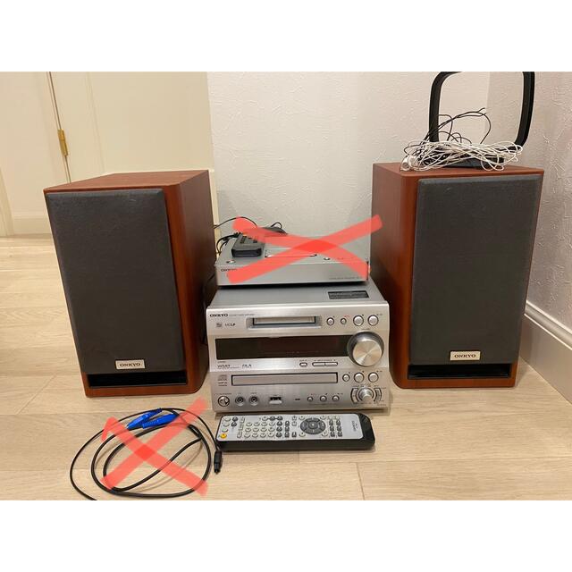 ONKYO X-N7EX(D)とスピーカー - オーディオ機器