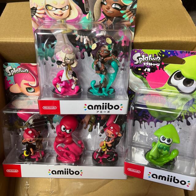 [新品未開封]amiibo スプラトゥーンシリーズ セットゲームキャラクター