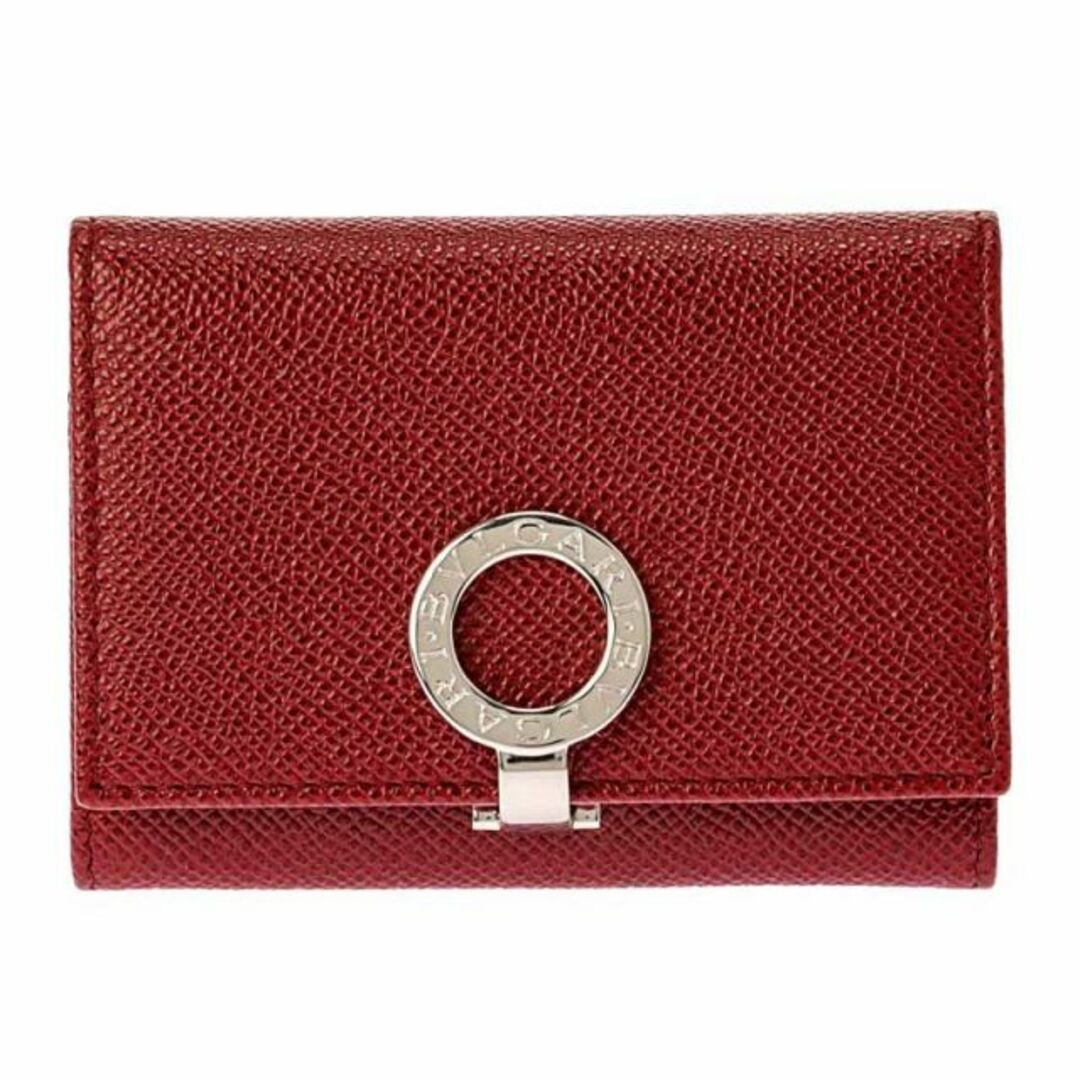 ブルガリ BVLGARI カードケース レディース 33887 RED縦8×横11×幅2