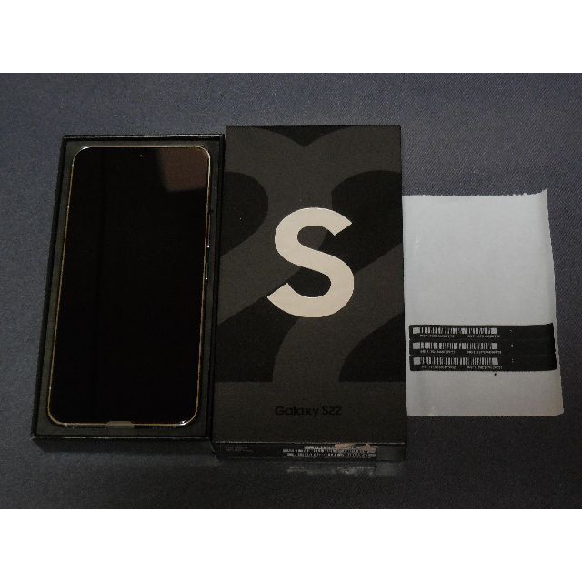 【未使用】GALAXY S22 5G 256GM SIMフリー