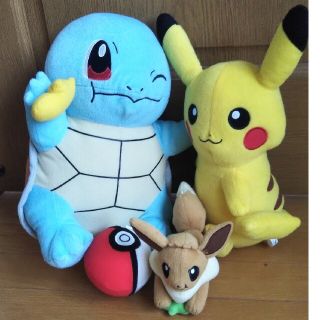 バンプレスト(BANPRESTO)のポケモンぬいぐるみ 4つセット(キャラクターグッズ)