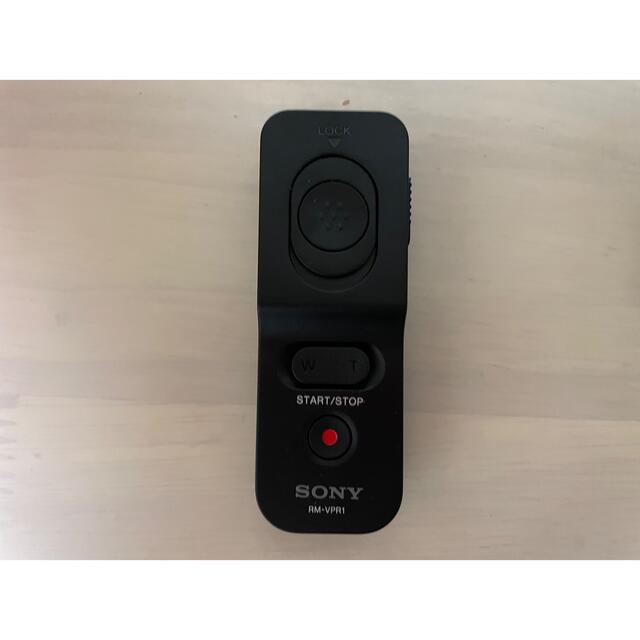 SONY(ソニー)のソニー　カメラ用レリーズ　リモートコマンダー　RM-VPR1 スマホ/家電/カメラのカメラ(ビデオカメラ)の商品写真