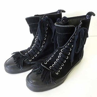 リミフゥ(LIMI feu)のリミフゥ ブーツ ショートブーツ スエードレザー L 24.0-24.5cm 黒(ブーツ)