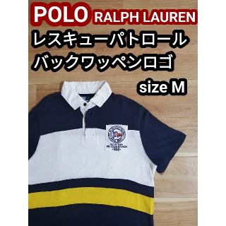 ポロラルフローレン(POLO RALPH LAUREN)のPOLO ラルフローレン 半袖 ポロシャツ レスキューパトロール ネイビー M(ポロシャツ)