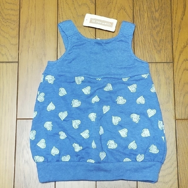 【新品・未使用】ジャンパースカート　90サイズ キッズ/ベビー/マタニティのキッズ服女の子用(90cm~)(ワンピース)の商品写真