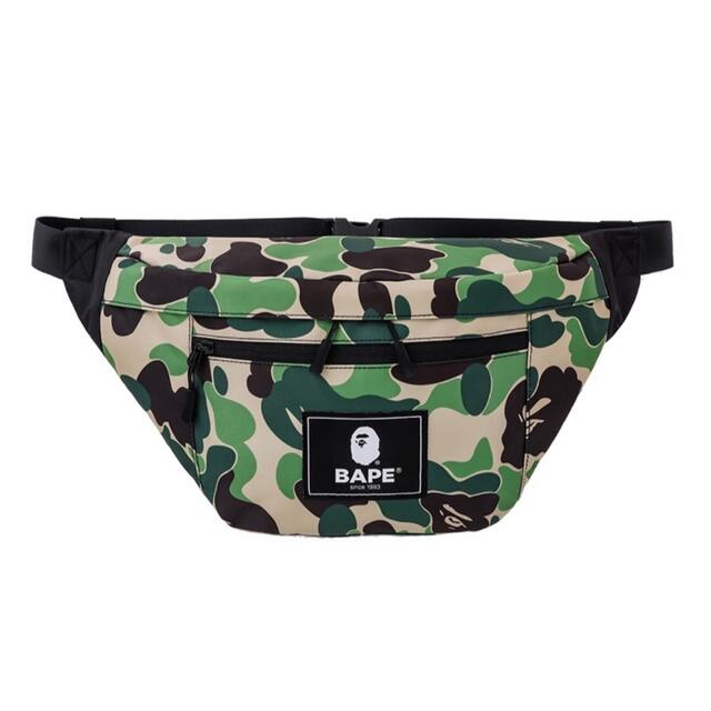 A BATHING APE(アベイシングエイプ)のBAPE◆A BATHING APE／◆迷彩大容量ボディバッグ◆付録品ノベルティ メンズのバッグ(ボディーバッグ)の商品写真