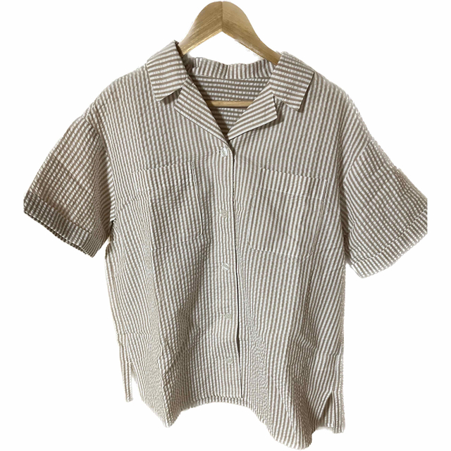 Discoat(ディスコート)の開襟シャツ レディースのトップス(シャツ/ブラウス(半袖/袖なし))の商品写真