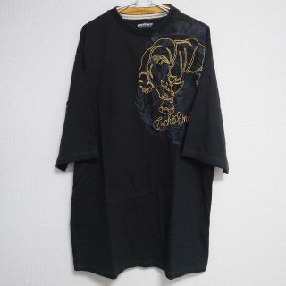 エコーアンリミテッド(ECKŌ UNLTD（ECKO UNLTD）)の古着 大きいサイズ『ECKO UNLTD Tシャツ』ブラック 半袖 3XL(Tシャツ/カットソー(半袖/袖なし))