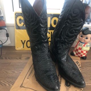 週末限定直輸入♪ 高級 トニーラマ オーストリッチ ウエスタンブーツ