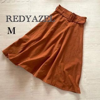 レディアゼル(REDYAZEL)の【REDYAZEL】ベルト付 ミディ丈 ゴアードスカート(ロングスカート)