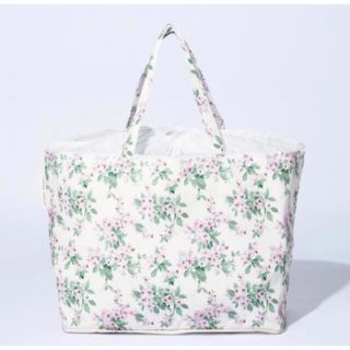 ローラアシュレイ(LAURA ASHLEY)のローラアシュレイ レジかごバッグ (エコバッグ)