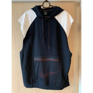 ナイキ(NIKE)のNIKE ノースリーブシャツ フードあり(Tシャツ/カットソー(半袖/袖なし))