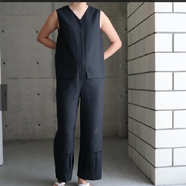 Drawer - 【新品】eLLa eco oxford jump suits (black)の通販 by r ...