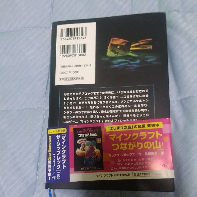 マインクラフト　はじまりの島　小説 エンタメ/ホビーの本(文学/小説)の商品写真