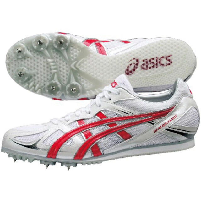 asics(アシックス)のアシックス 陸上スパイク 25.5cm ミドル/ロングモデル オールウェザー スポーツ/アウトドアのスポーツ/アウトドア その他(陸上競技)の商品写真