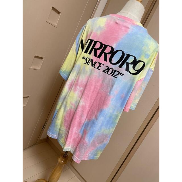 ミラーナインダイダイ柄Tシャツ