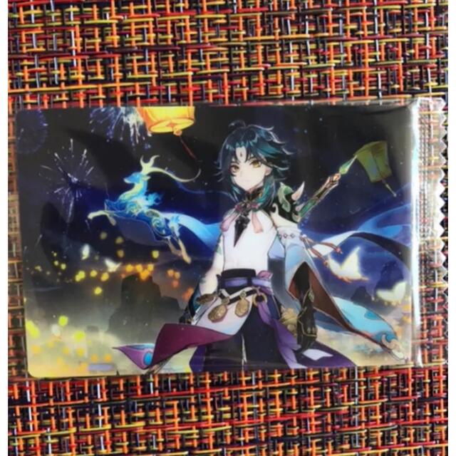 原神ウエハース 魈 キービジュアル カード 原神 エンタメ/ホビーのアニメグッズ(カード)の商品写真