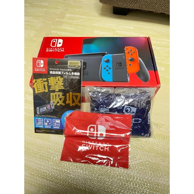Switch本体ネオン バッテリー強化型 フィルム付 www.krzysztofbialy.com
