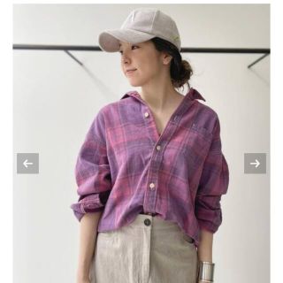 アパルトモンドゥーズィエムクラス(L'Appartement DEUXIEME CLASSE)のL'Appartement  REMI RELIEF  Check Shirt(シャツ/ブラウス(長袖/七分))