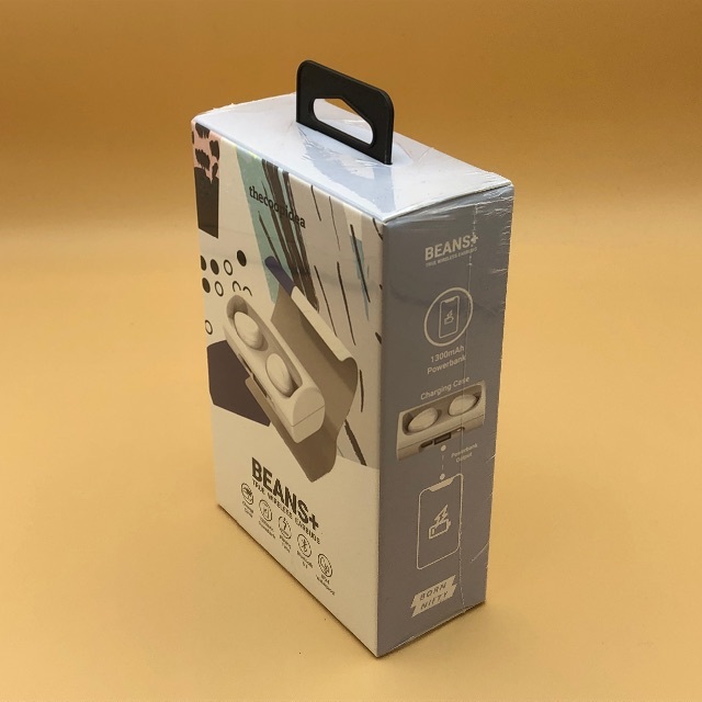 【国内正規品】 COOPIDEA BEANS PLUS ホワイト スマホ/家電/カメラのオーディオ機器(ヘッドフォン/イヤフォン)の商品写真