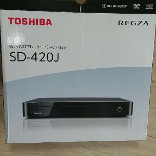 トウシバ(東芝)の東芝 DVDプレーヤー SD-420J(1台)(ブルーレイプレイヤー)