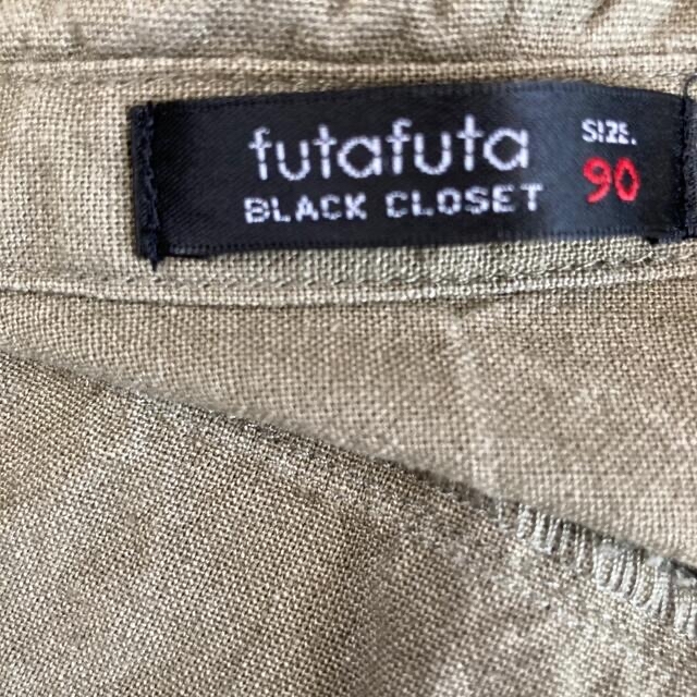 futafuta(フタフタ)のフタフタ　半袖シャツ　カーキ　90 キッズ/ベビー/マタニティのキッズ服男の子用(90cm~)(Tシャツ/カットソー)の商品写真