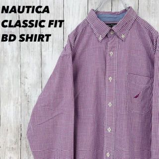 ノーティカ(NAUTICA)のNAUTICA ノーティカ　CLASSIC FIT ギンガムチェックボタンダウン(シャツ)