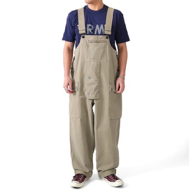 Nigel Cabourn LYBROオーバーオール ナイジェルケーボン 54 smcint.com