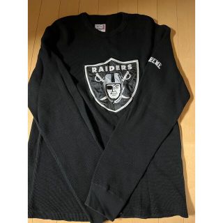 シュプリーム(Supreme)の最終価格‼︎シュプリーム　レイダース　NFL ワッフル　ロンT 　スウェット(Tシャツ/カットソー(七分/長袖))