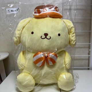 ポムポムプリン(ポムポムプリン)のサンリオ　くじ　ポムポムプリン　ぬいぐるみ(ぬいぐるみ)