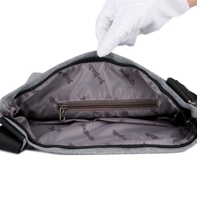 ブラック　ノートパソコン　ショルダー　ケース　ビジネスバッグ ショルダーバッグ メンズのバッグ(ショルダーバッグ)の商品写真