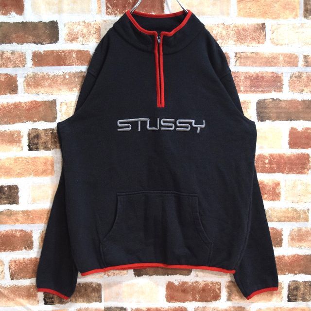 完売品】stussy ハーフジップ スウェット smcint.com