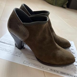 スチュワートワイツマン(Stuart Weitzman)のスチュワート　ワイツマン　ショートブーツ　ブラウン(ブーツ)